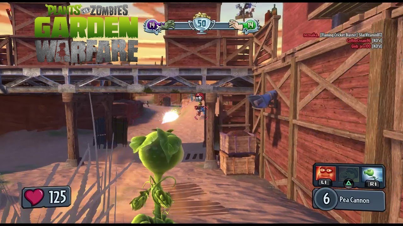 Plants VS Zombies Garden Warfare Multiplayer Gameplay In 2023 PS3 #4 Game Is Poppin!