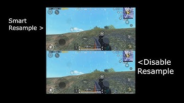Smart Resample vs Disable Resample