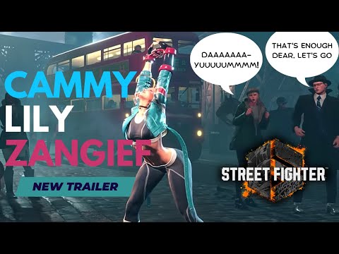 Street Fighter 6 Trailer Breakdown: Zangief, Cammy, and Lily Revealed!