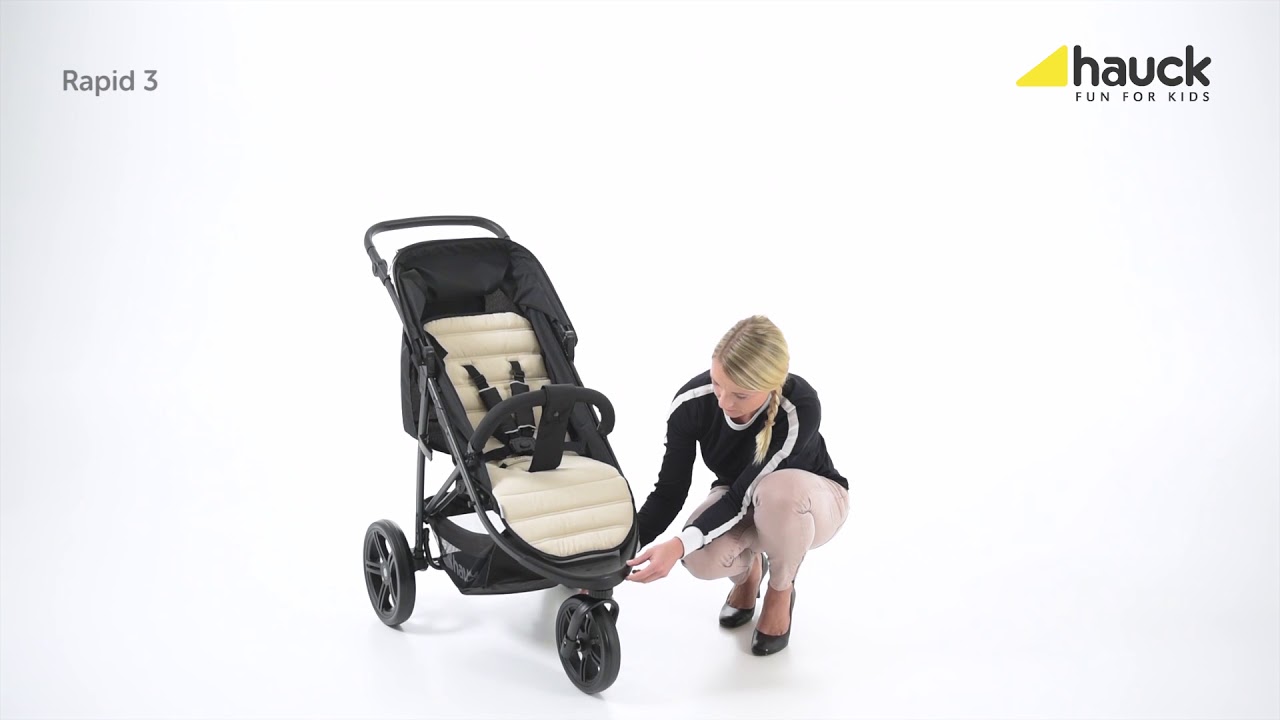 hauck rapid 3 wheel pushchair