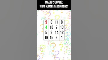 brainticklers Magic Square, Missing Number #puzzle #puzzlegame #fun