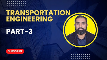 Transportation Engineering Part 3 | Civil Engineering MCQs | Geometric Design & Traffic Control