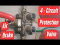 All you need to know about the car air brake system Part 3 Four way circuit protection valve