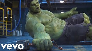 Maroon 5 - Moves Like Jagger (Hvzen Remix) / Thor Vs Hulk - Fight Scene