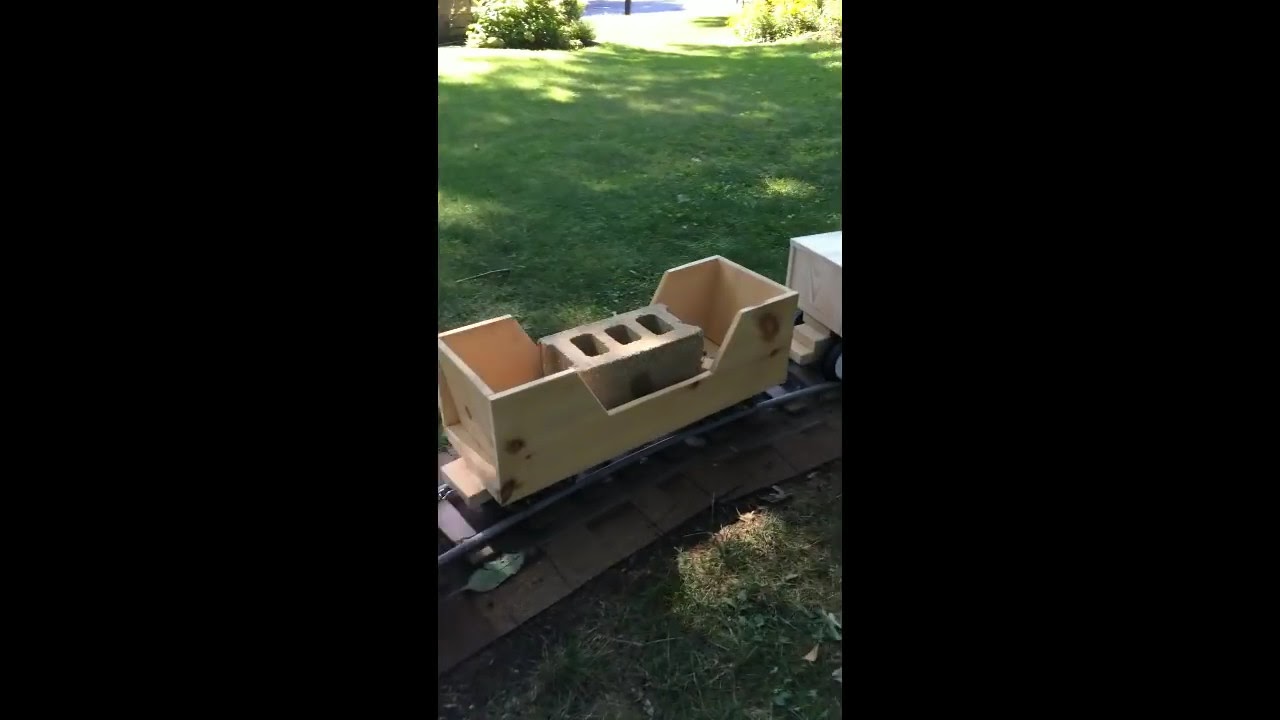 Build your own ride on train YouTube