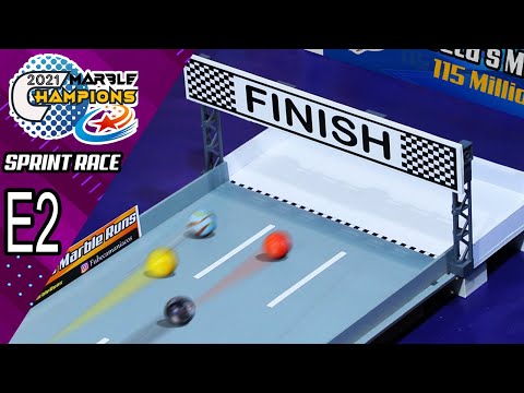 Marble Champions ┆ E2 Sprint Race ┆ by Fubeca's Marble Runs