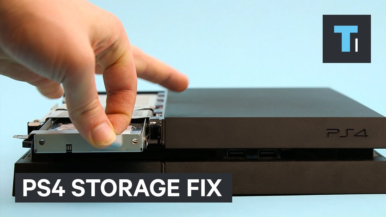 Get More Storage On Your Playstation 4 Youtube