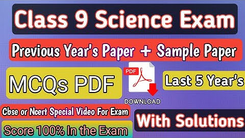 CBSE/NCERT Class 9 Term 2 Sample Paper | Pdf Download | 5y Class 9 (PT 2) or Term 2 Question Paper
