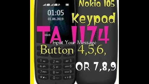 Nokia 1174 Keypad 456 Not Working | Nokia Button 789 Jumper Solution | Nokia 1174 Keypad  Solution