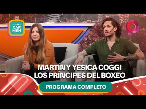 Martín y Yesica Coggi, los príncipes del boxeo | #ConCarmen Completo - 30/09 - El Nueve
