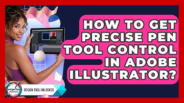 How To Get Precise Pen Tool Control In Adobe Illustrator? - Design Tool Unlocked