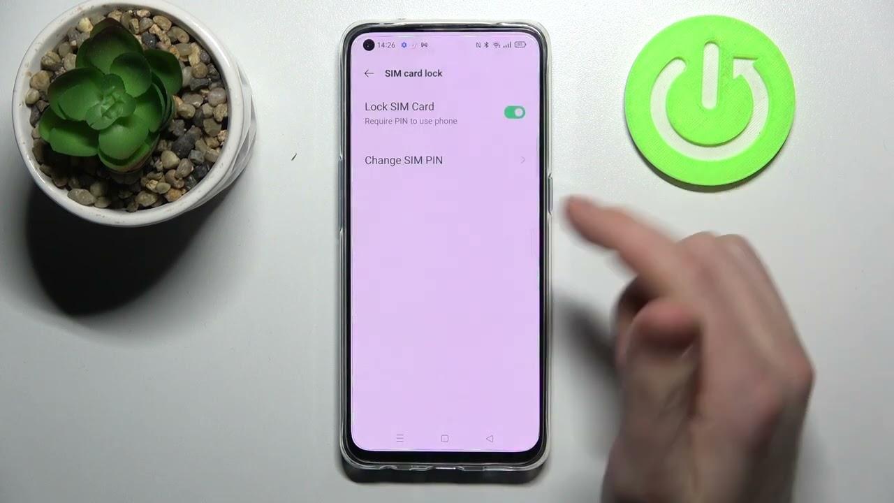 Oppo Find X3 Lite - Lock SIM Card with SIM PIN