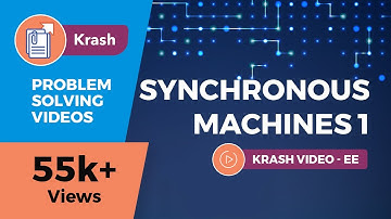 Synchronous Machines 1 (Electrical Machines) Tutorial | GATE (EE) - Krash - Problem Solving