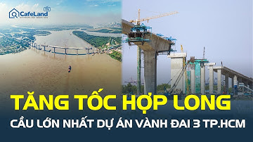 Cầu lớn nhất dự án vành đai 3 TP.HCM TĂNG TỐC HỢP LONG, khi nào về đích? | CafeLand