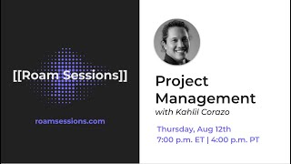 Project Management in Roam