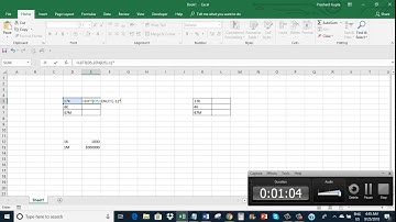 Convert values given in thousands and millions to respective numbers in Excel