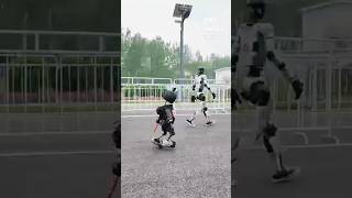 Cute Companion Robot Turns Heads at Beijing Marathon