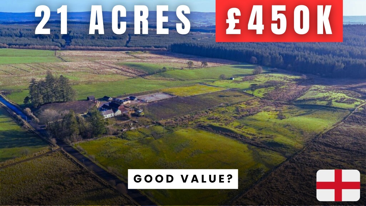 21 Acres | 15 Stables | 3 Bed House + Barns in Cumbria – All for £450K?!