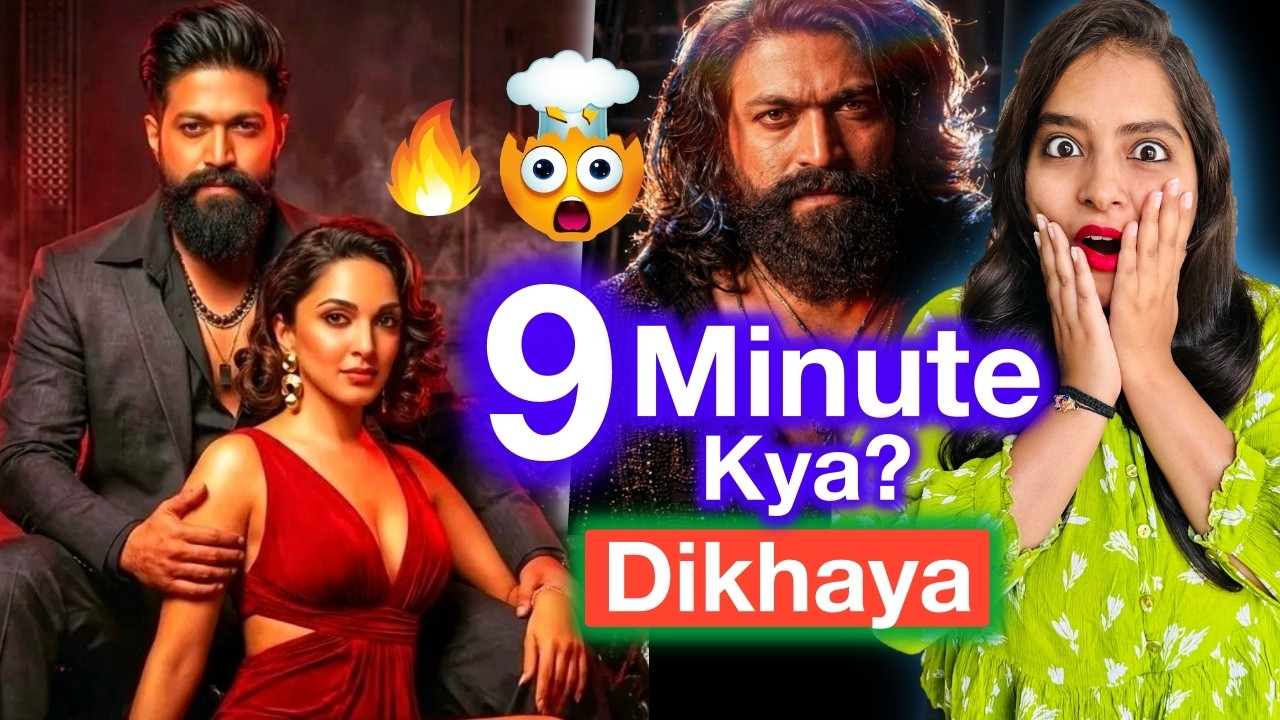 Toxic Yash 9 Minute Trailer REACTION | Deeksha Sharma