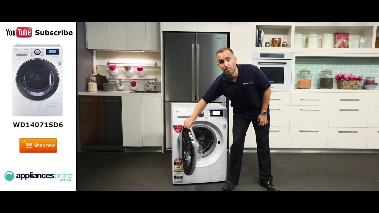 10kg Lg Front Load Washing Machine Wd14071sd6 Review By Expert