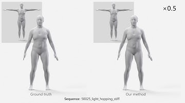 SoftSMPL: Data-driven Modeling of Nonlinear Soft-tissue Dynamics for Parametric Humans (EG 2020)
