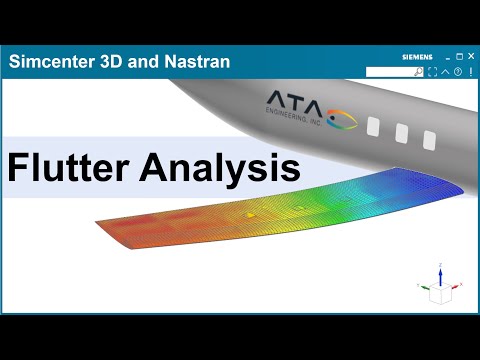 Понимание флаттера самолета и его прогнозирование с помощью Simcenter 3D и Nastran