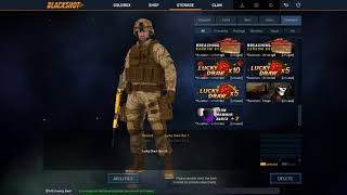 [MiYoLaYeP179_pr@Blackshot]Opening Lucky Draw Box and storage update