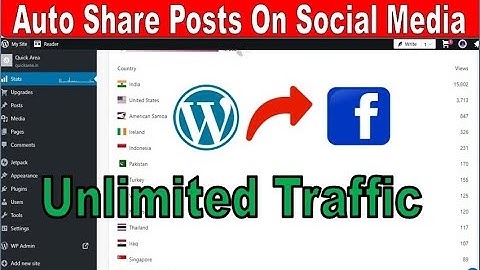 Auto Share Wordpress Posts to Social Media ऐसे बढ़ाओ Website का Traffic