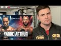 LYNDON ARTHUR'S AMATEUR COACH FORMER PRO TOMMY MCDONAGH "HE KNOWS WHAT HE NEEDS TO DO TO BEAT YARDE"
