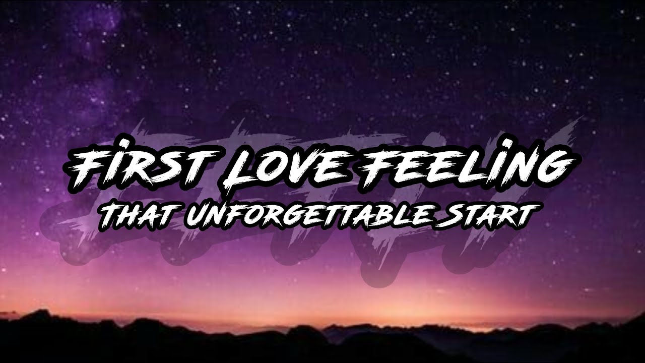 FIRST LOVE FEELING - EEFLY [Acoustic Pop / Romantic Vibe] ✨❤️