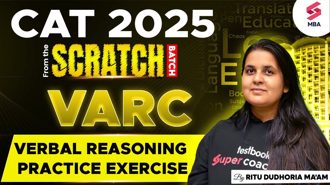 CAT 2025 Preparation | CAT VARC Preparation | Verbal Reasoning Practice ...