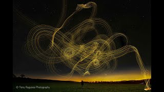 Make stunning photos of kites in flight using lights at night screenshot 3