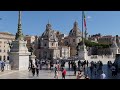 Rome Virtual Tour. Walk to Piazza Venezia and the Vittoriano. Italy. Slow TV | 4K 50fps