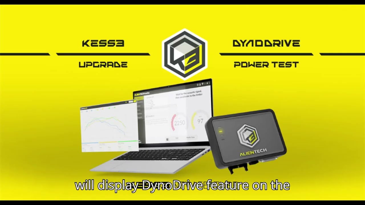 How to Activate and Use DynoDrive Function on Alientech KESS3?