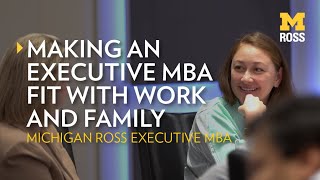 Balancing an Executive MBA with Work and Family by Ross School of Business 480 views 6 months ago 3 minutes, 7 seconds