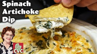 Artichoke Spinach Dip  Creamy & Cheesy Mama's Old Fashioned Southern Recipes