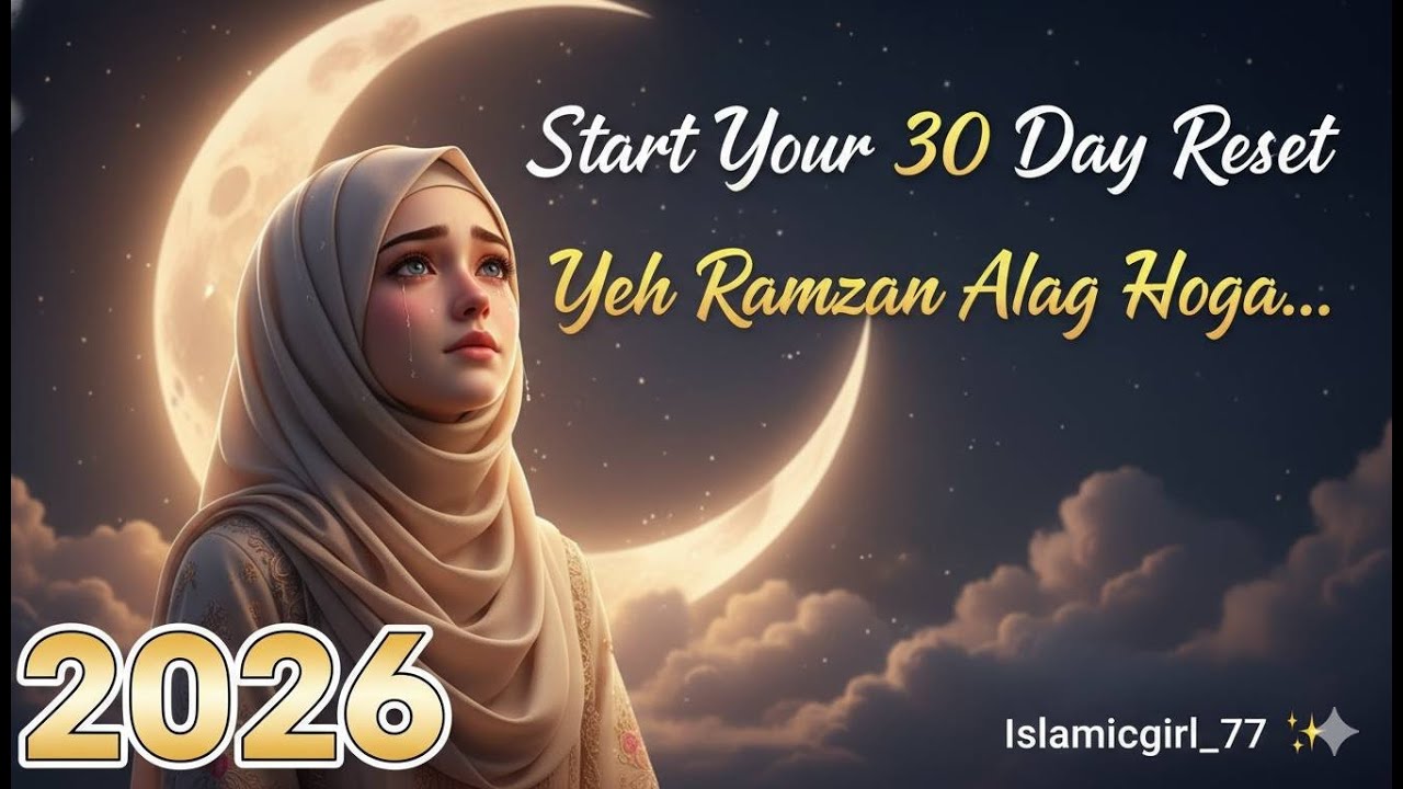 Ramzan 2026 Complete Life Reset | 30 Din Mein Apni Zindagi Badlein