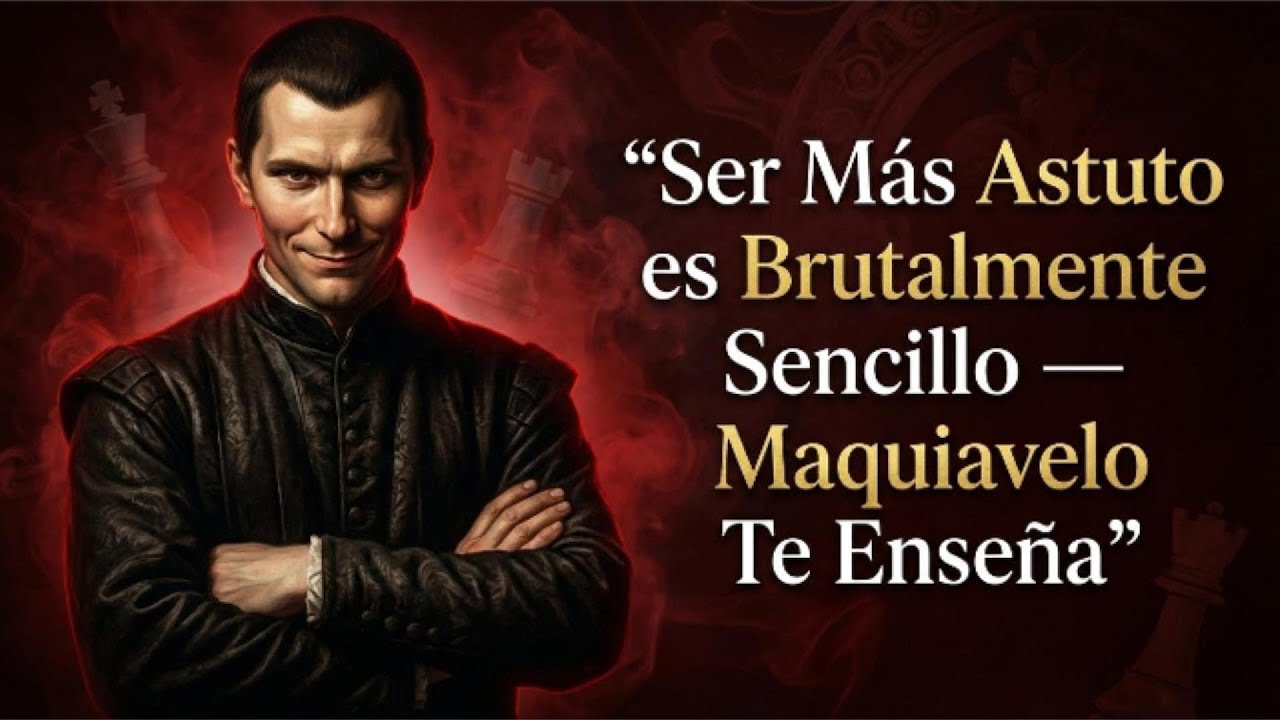 Ser Más Astuto es Brutalmente Sencillo — Maquiavelo Te Enseña | Niccolo Machiavelli