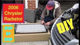 How To Remove and Replace a Radiator 2006 Chrysler Town and Country