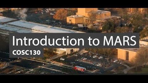 COSC130 - Introduction to MARS
