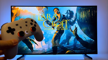 Lara Croft and the guardian of light | Stadia Premiere Edition 4K HDR gameplay - chromecast ultra