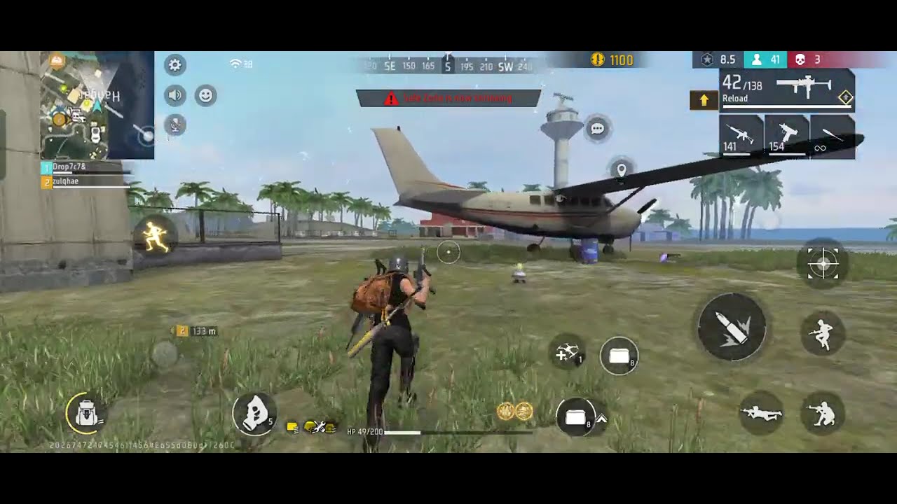 Pappu gangster 😱 free fire ka King 👑 on top of video game video 