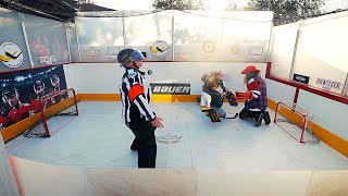 FIRST EVER OUTDOOR MINI-STICK GAME !!!!!