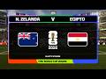 NUEVA ZELANDA VS EGIPTO JORNADA 2 GRUPO G FIFA WORLD CUP 2026 SIMULACIÓN EN VIVO LTA MOD EAFC 26