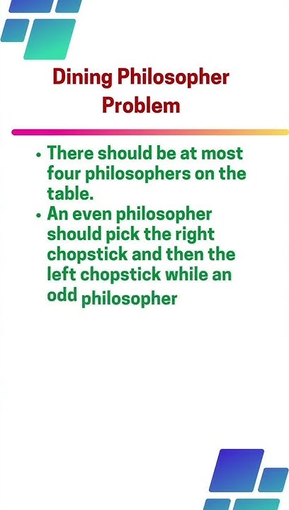 What is Dining Philosopher problem | Operating Systems | Gate | CSE ...