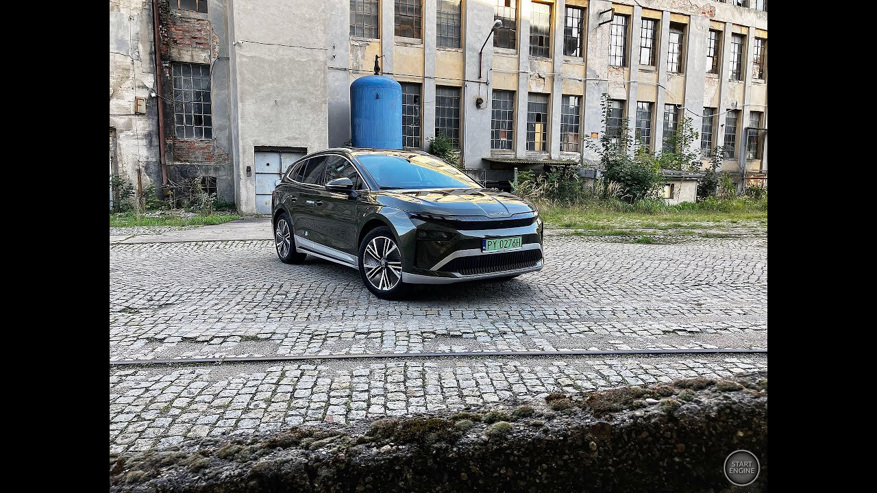 Škoda Enyaq 85 FL 2025 (77 kWh netto, 286 KM) - test PL I Start Engine.pl