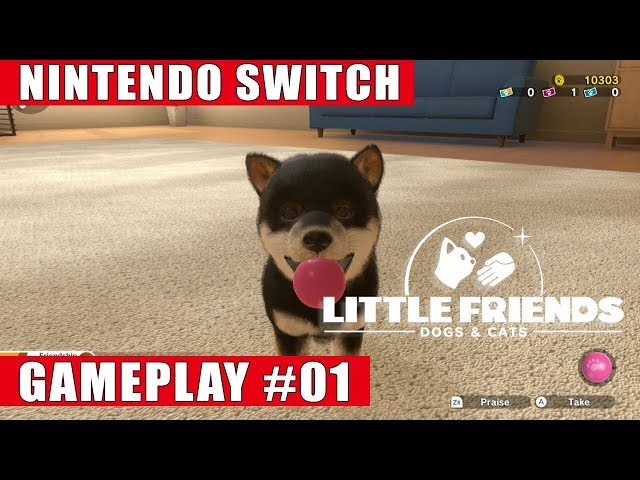 LITTLE FRIENDS --DOGS & CATS- Nintendo Switch Games Japanese