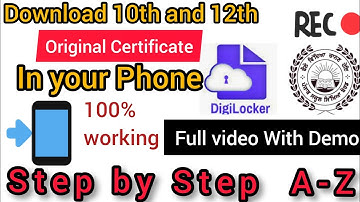 Digital Certificate download || For PSEB  Class 10th & Class 12th || Full process...Step by step!!!!