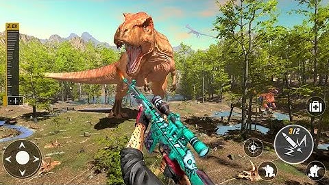 Real Dinosaur Hunter Games 3D - Dino Hunting Fps Shooting Games - Android Gameplay#