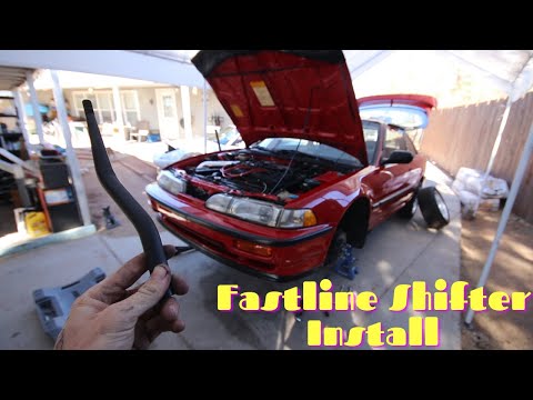 Fastline Shifter Install and Shifter Rebuild Integra